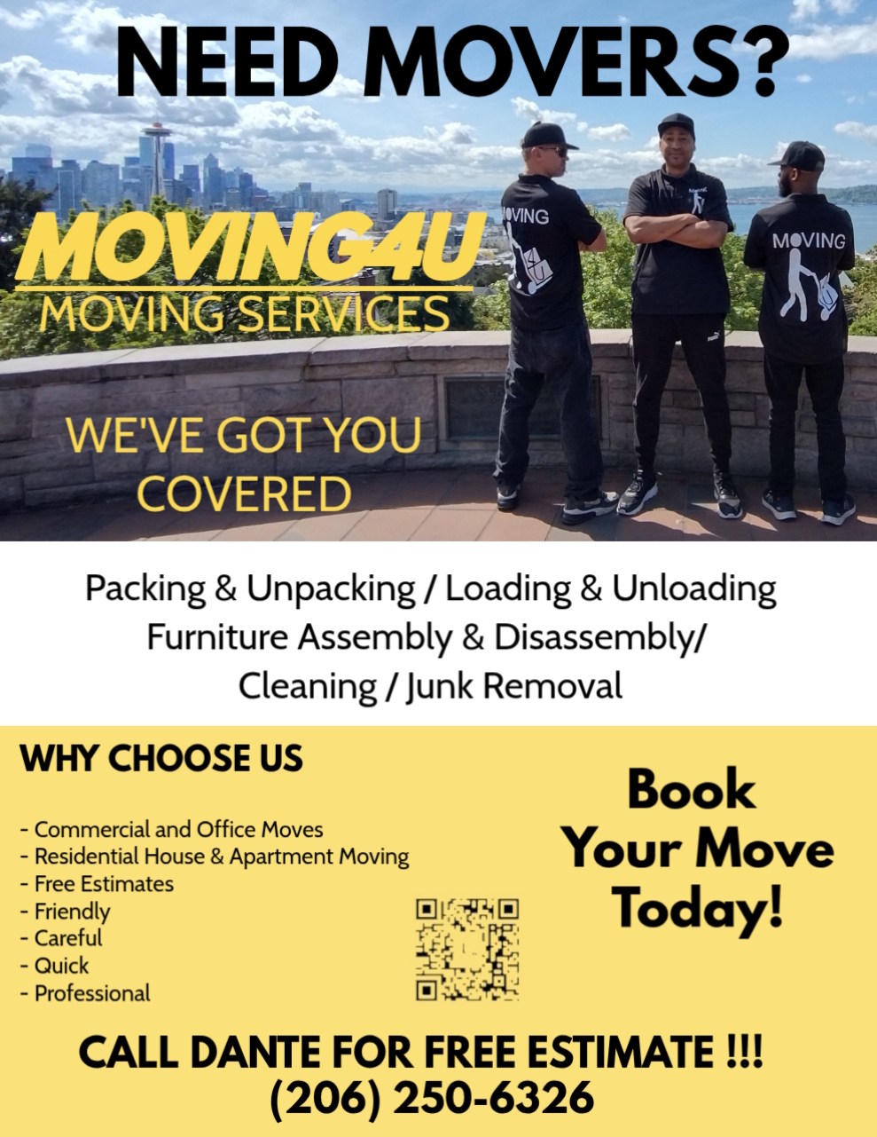 Moving 4U flyer